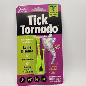 Tick Tornado 2 in Pack Pro Pet Dog Horse Cat Tick Removal Tool Quick Easy & Safe